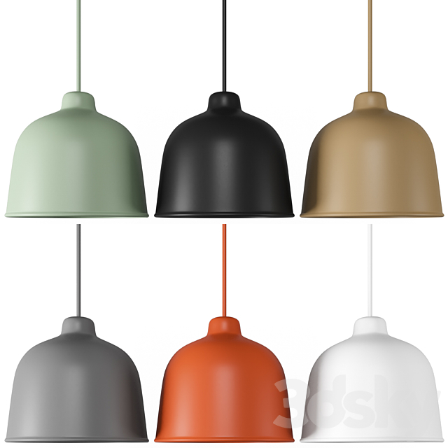 Grain pendant lamp 3DSMax File - thumbnail 1