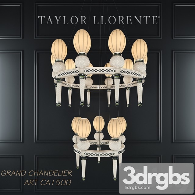 Grand Chandelier Art Ca1500 3dsmax Download - thumbnail 1