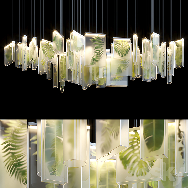 Greenbox – Vargov Design pendant lamp 3DS Max Model - thumbnail 1