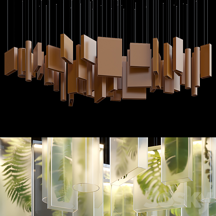 Greenbox – Vargov Design pendant lamp 3DS Max Model - thumbnail 2