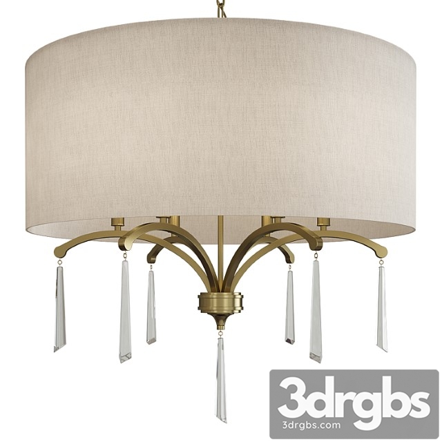 Gwyneth drum chandelier - thumbnail 1