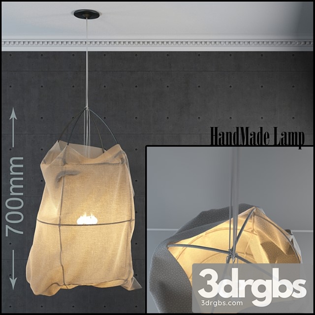 Handmade Lamp 3dsmax Download - thumbnail 1