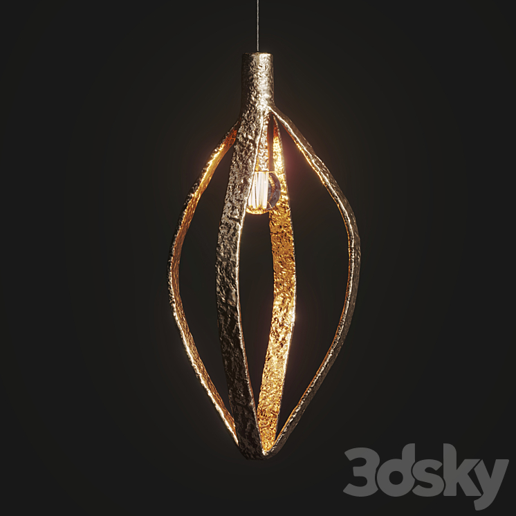 Handmade pendants FLASHLIGHT Vetvistore 3DS Max Model - thumbnail 2