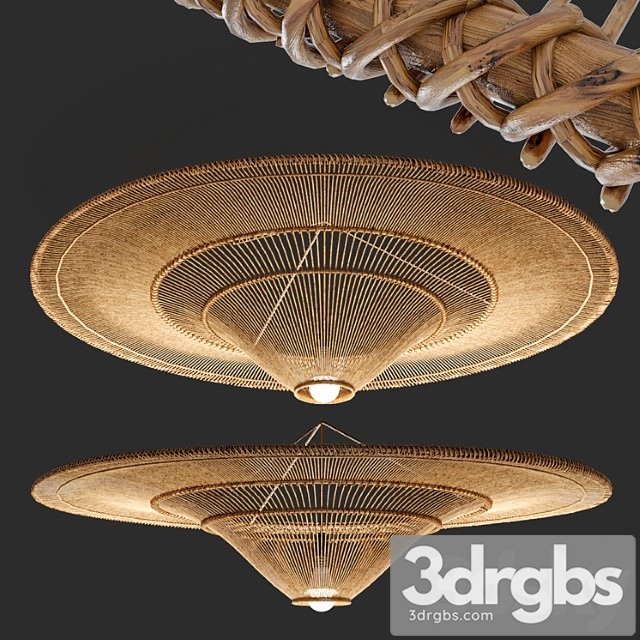 Hanging chandelier №7 3dsmax Download - thumbnail 1