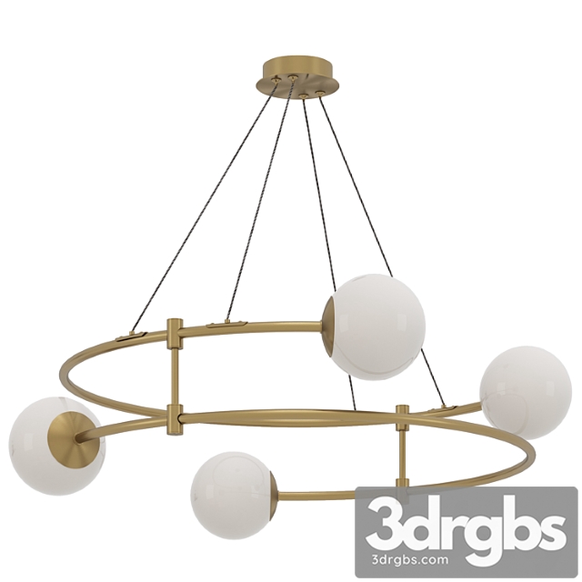 Hanging chandelier maytoni balance mod317pl-04g - thumbnail 1