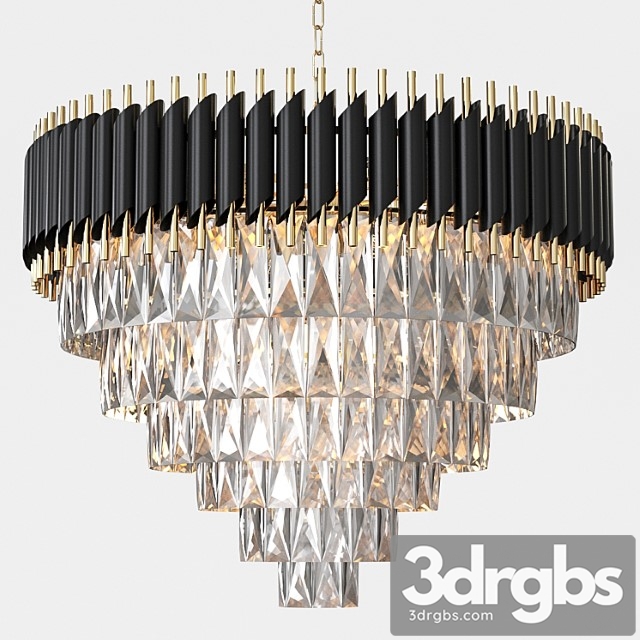 Hanging chandelier omnilux certaldo oml-81803-24 - thumbnail 1