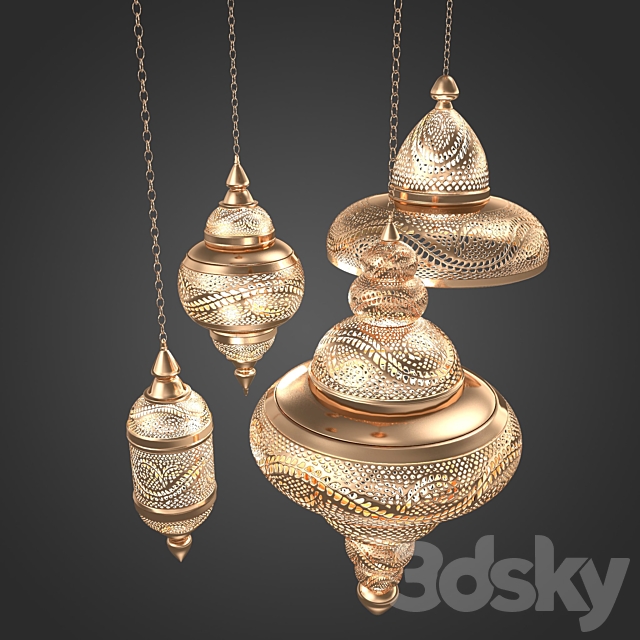 Hanging Lamp 212 3DSMax File - thumbnail 2