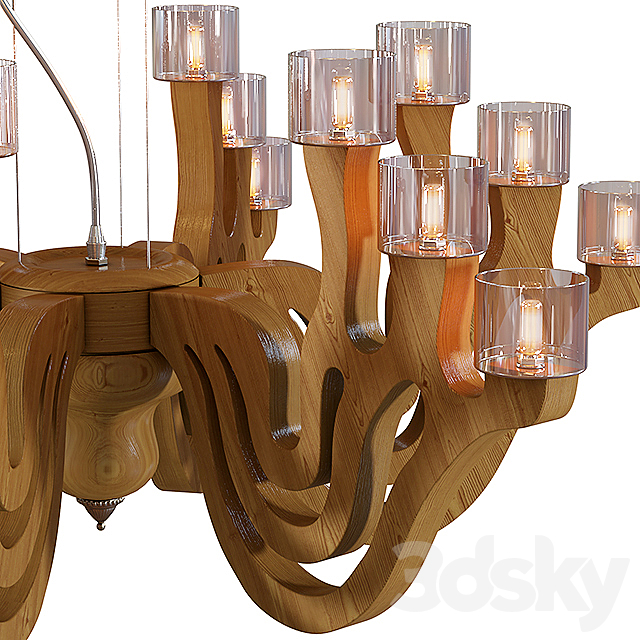 Hanging lamp 3DS Max Model - thumbnail 2