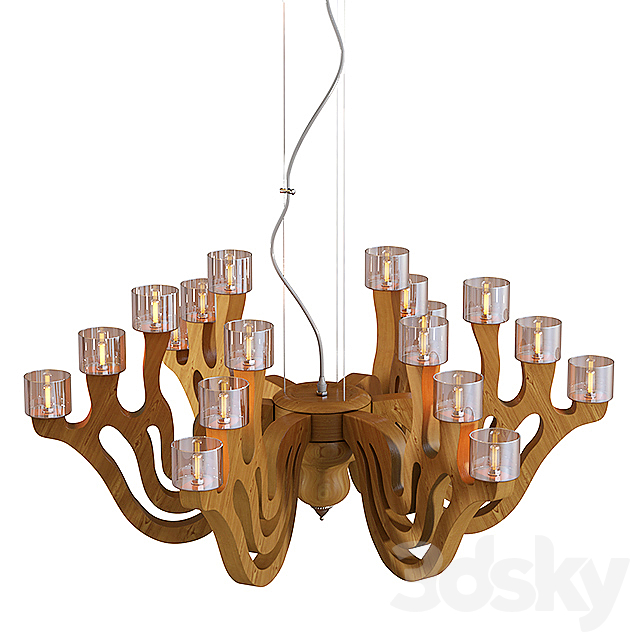 Hanging lamp 3DS Max Model - thumbnail 3