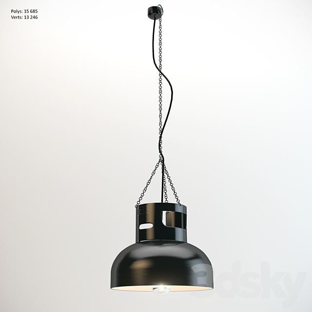 Hanging Lamp 3DSMax File - thumbnail 1