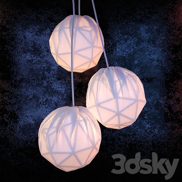 hanging lamp 3DSMax File - thumbnail 1