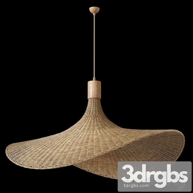 Hanging Lamp Braided Hat 3dsmax Download - thumbnail 1