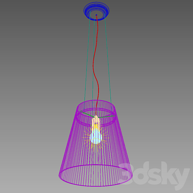 Hanging lamp Cheope 3DSMax File - thumbnail 3