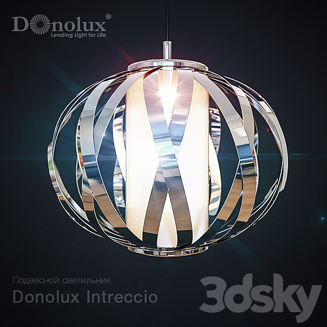 Hanging lamp Donolux Intreccio 3DS Max Model - thumbnail 1