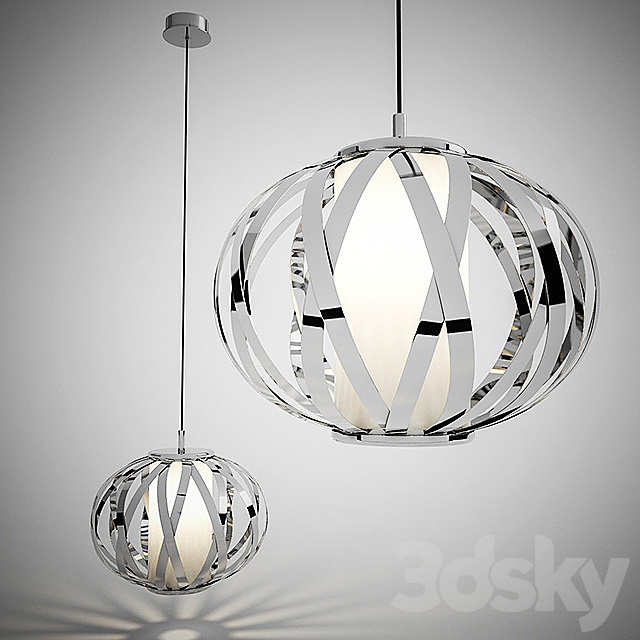 Hanging lamp Donolux Intreccio 3DS Max Model - thumbnail 3