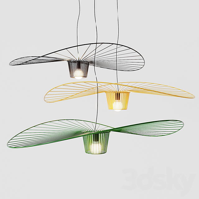 Hanging lamp HAT 3DSMax File - thumbnail 1