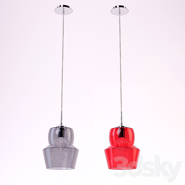 Hanging lamp Ideal Lux ZENO 3DSMax File - thumbnail 2