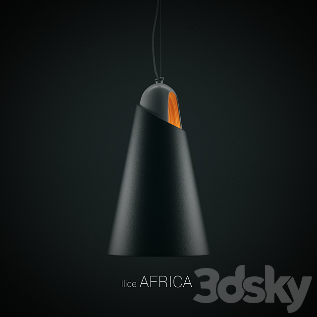 Hanging lamp Ilide AFRICA 3DSMax File - thumbnail 1