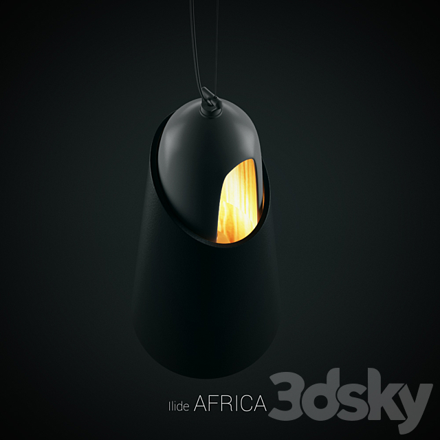 Hanging lamp Ilide AFRICA 3DSMax File - thumbnail 3