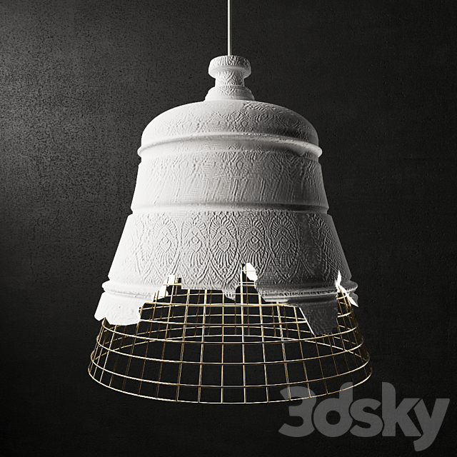 Hanging lamp Karman. DOMENICA 3DSMax File - thumbnail 2