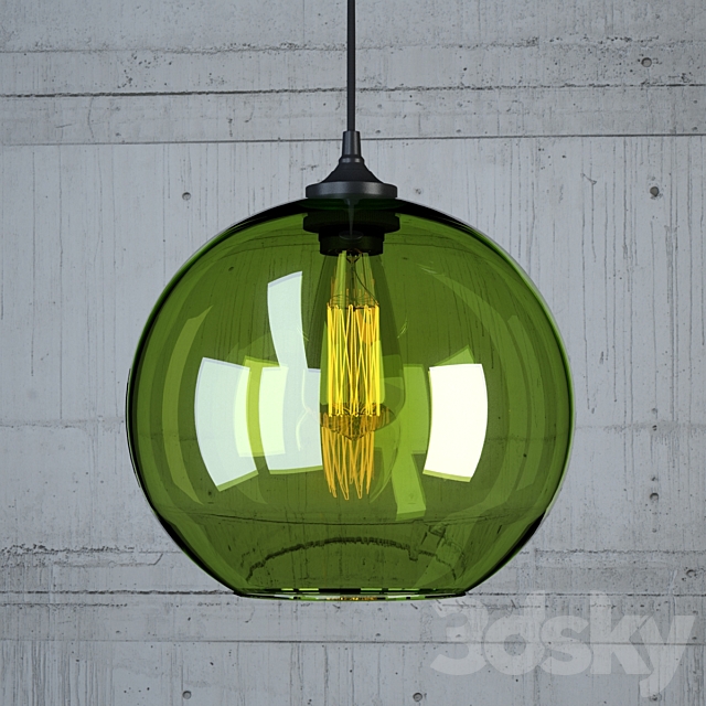 Hanging lamp Loft Designe 3DSMax File - thumbnail 1