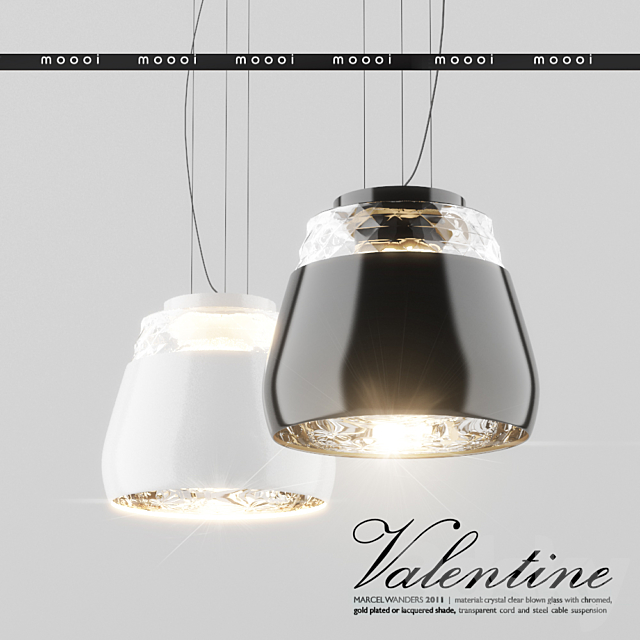 Hanging lamp MOOOI Valentine 3DSMax File - thumbnail 1