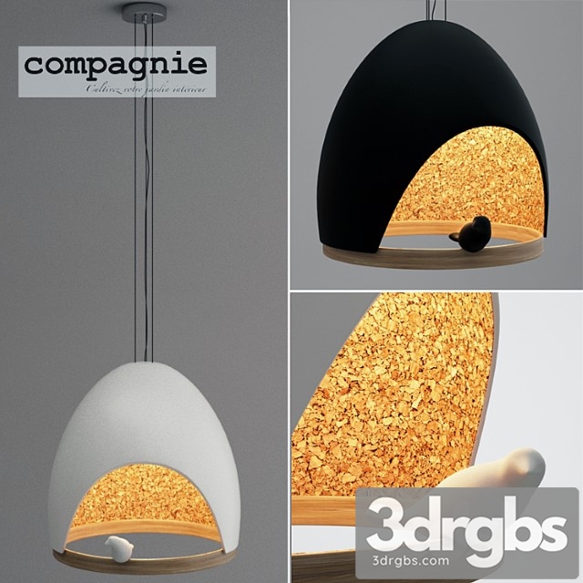 Hanging Lamp Oiseau 3dsmax Download - thumbnail 1