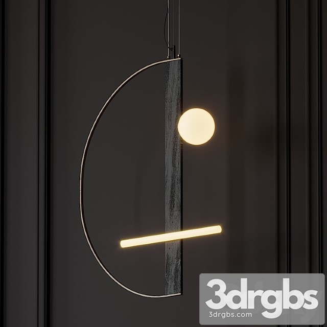 Hanging sam pendant light 3dsmax Download - thumbnail 1