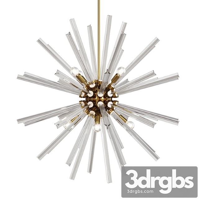 Hanley Large Chandelier 3dsmax Download - thumbnail 1