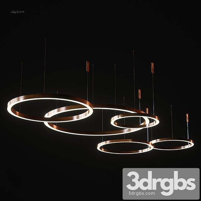 Henge Light Ring Horizontal 2 3dsmax Download - thumbnail 1