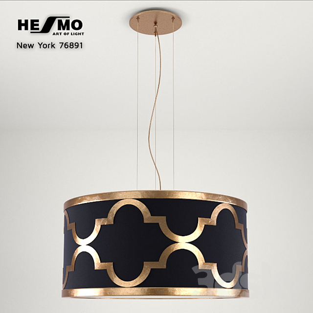 Hesmo NewYork 76891 hanging lamp 3DSMax File - thumbnail 1