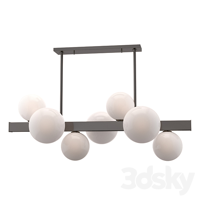 Hinsdale Linear Suspension 3DS Max Model - thumbnail 2