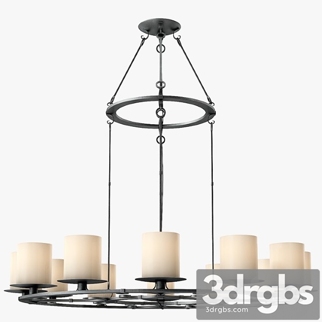 Holly hunt madiera hanging lamp 3dsmax Download - thumbnail 1