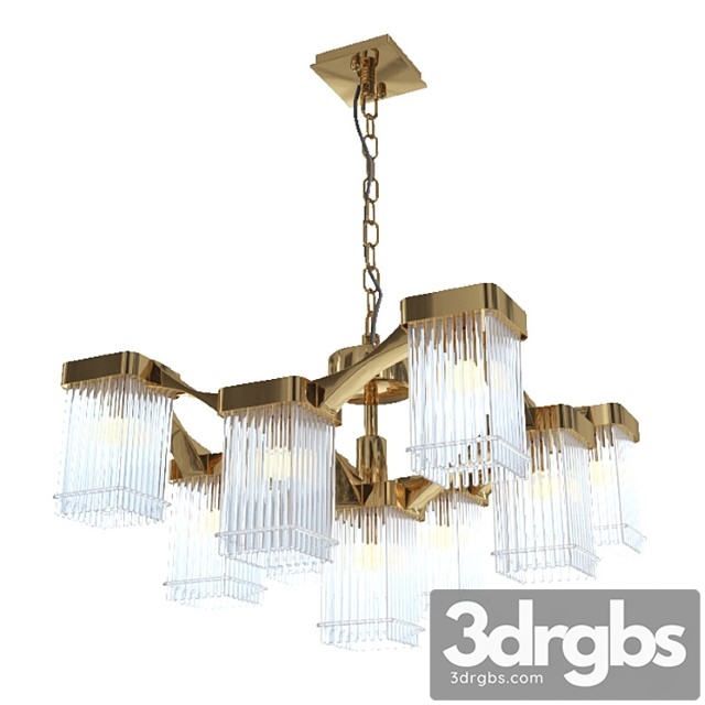 Hollywood regency pendant lamp - thumbnail 1