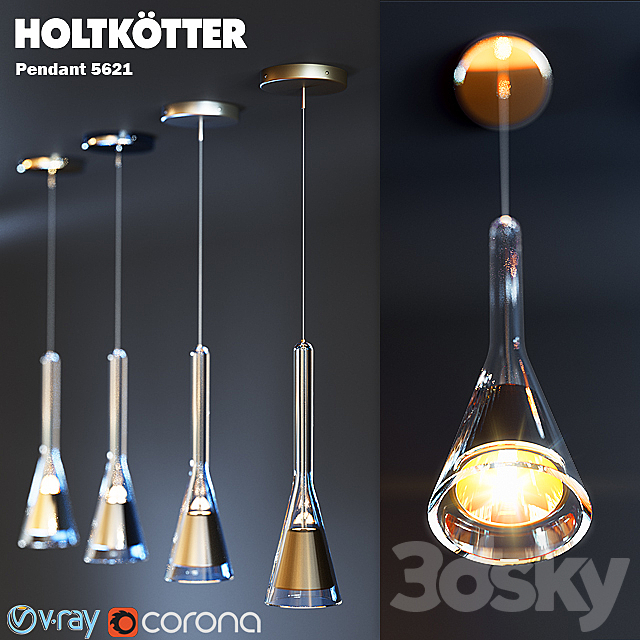 Holtkotter Pendant 5621 3DSMax File - thumbnail 1