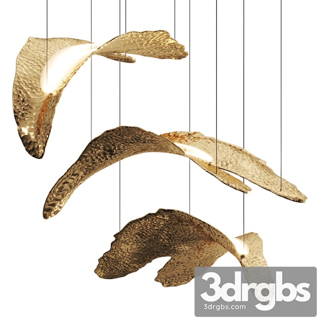 Hommes leafus pendant lamps - thumbnail 1