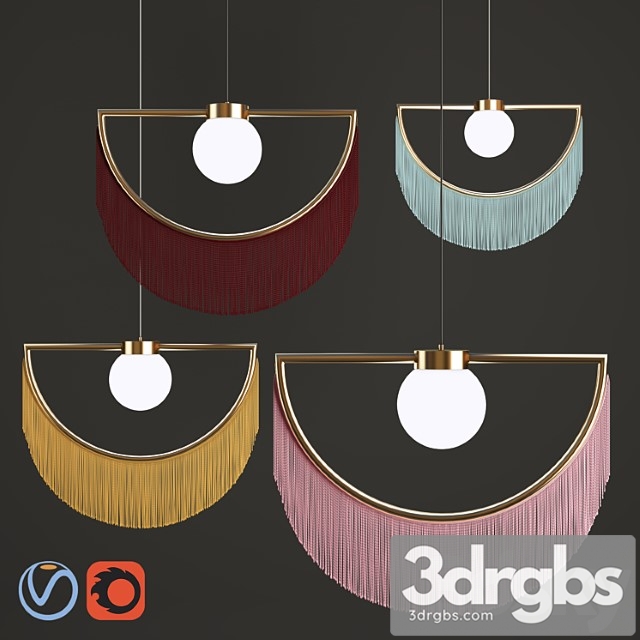 Houtique & masquespacio wink pendant lamp - thumbnail 1