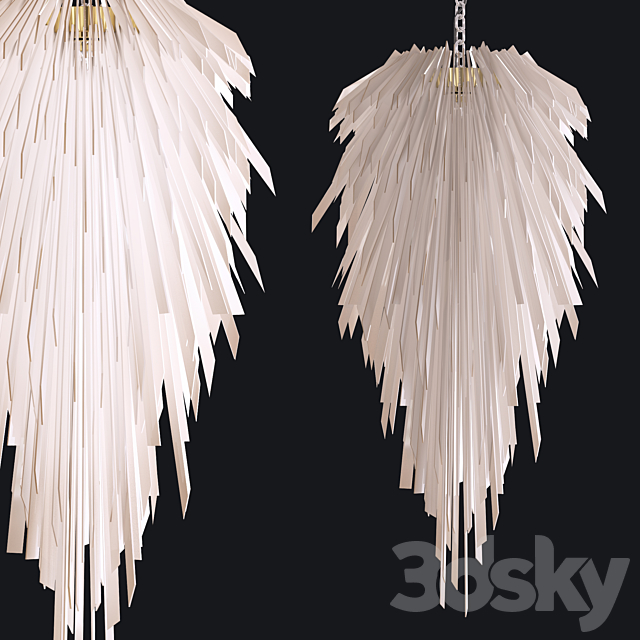 Hudson Furniture CEILING LIGHTING ARCTIC 3DSMax File - thumbnail 1