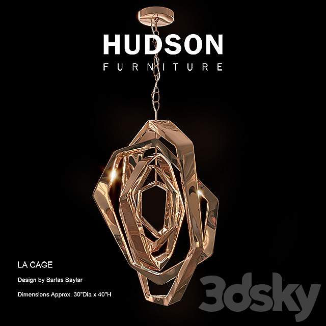 HUDSON LA CAGE by Barlas Baylar 3DS Max Model - thumbnail 1