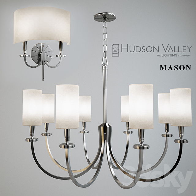 HUDSON Valley Lighting Mason 3DSMax File - thumbnail 1