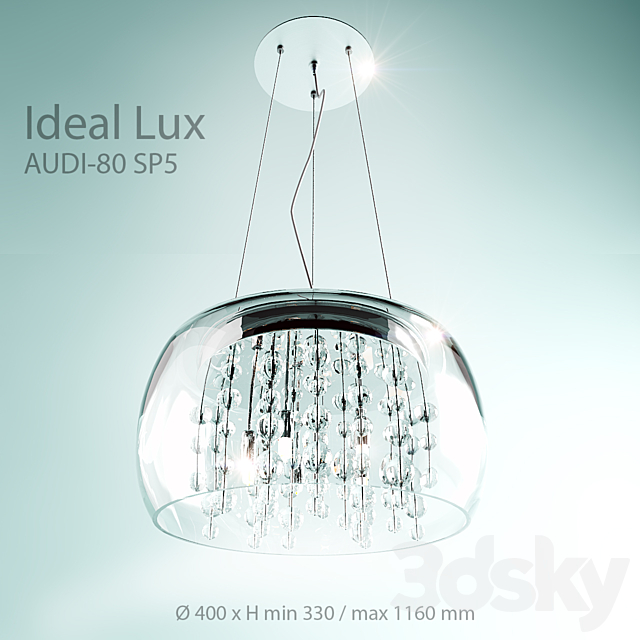 Ideal lux audi-80 SP5 3DSMax File - thumbnail 1