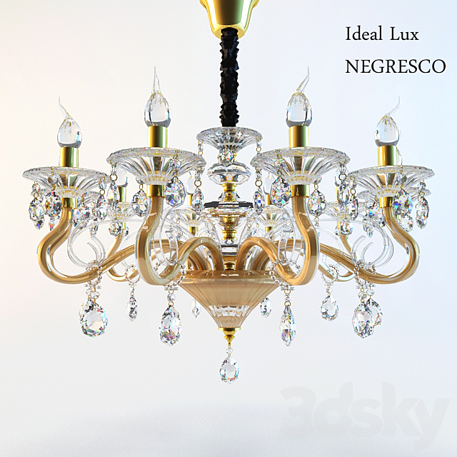 Ideal Lux Negresco 3DSMax File - thumbnail 1