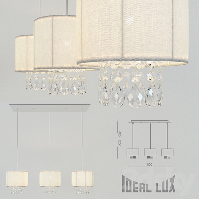 Ideal Lux Opera 3DSMax File - thumbnail 1