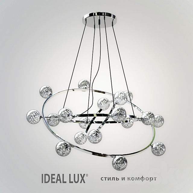 Ideal Lux Orbital 3DS Max Model - thumbnail 1