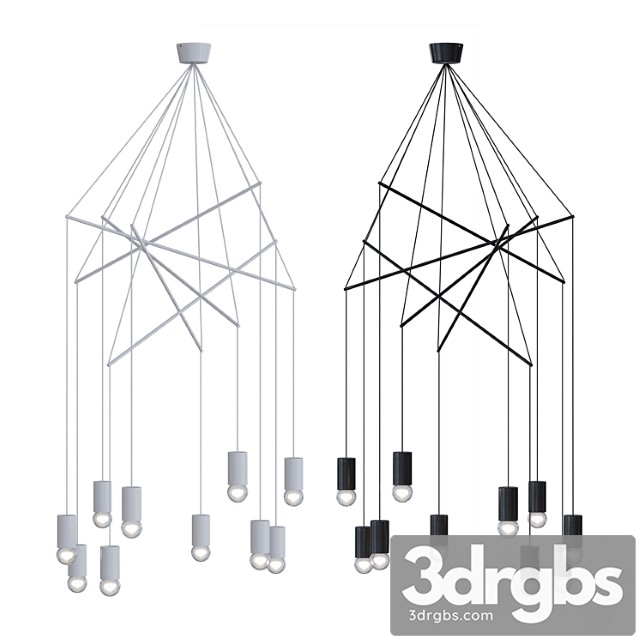 Ideal lux pop sp10 hanging 3dsmax Download - thumbnail 1