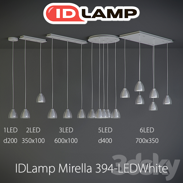 IDLamp Mirella 394 _ X-LEDWhite 3DSMax File - thumbnail 2