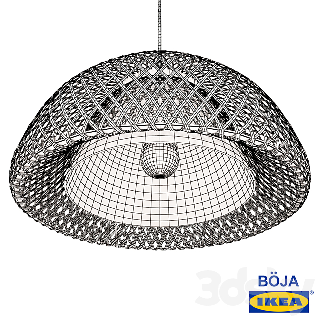 IKEA Boja pendant lamp 3DSMax File - thumbnail 2