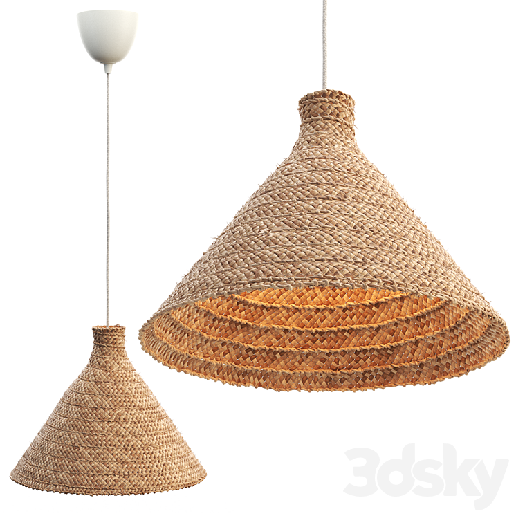 IKEA MAVINN Lampshade 3DS Max Model - thumbnail 1