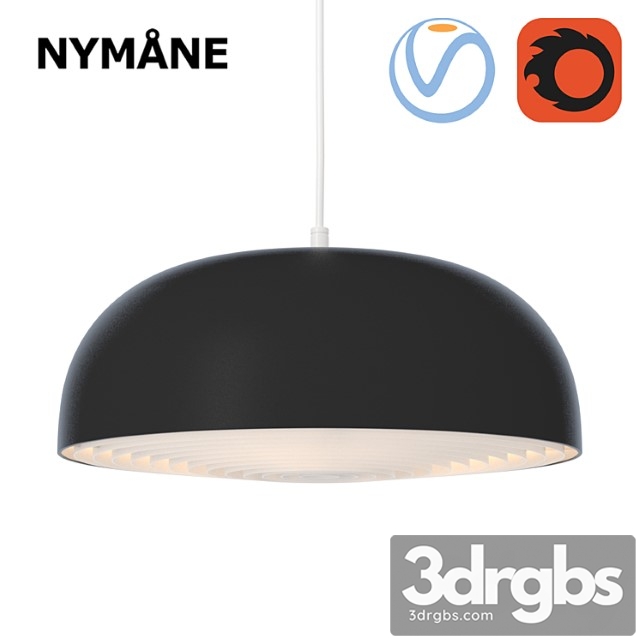 Ikea nymane pendant lamp 3dsmax Download - thumbnail 1