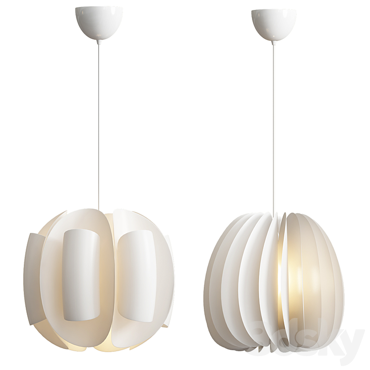 Ikea Pendant Lamps 3DS Max Model - thumbnail 2